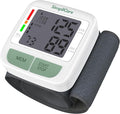 Wrist Blood Pressure Monitor for Home Use – FDA 510(k) Cleared Class II Medical Device, Digital Wrist Cuff 13.5–21.5 cm, 2.1" LCD Display, Dual User, Travel Case (U60A)