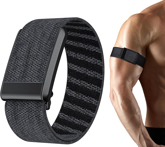 surundo Nylon Sport Band Compatible with Whoop Band 4.0 Strap Men Women with Bumper Case, Breathable Nylon Adjustable Waterproof Replacement Wristbands Straps for Whoop 4.0