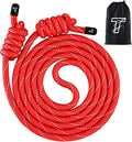 Flow Rope Exercise Jump Rope For Fitness, Working Out, Flow with 9 Ft Adjustable Double Woven Workout Rope For Men, Women, Beginners' Training – Indoor & Outdoor Cardio