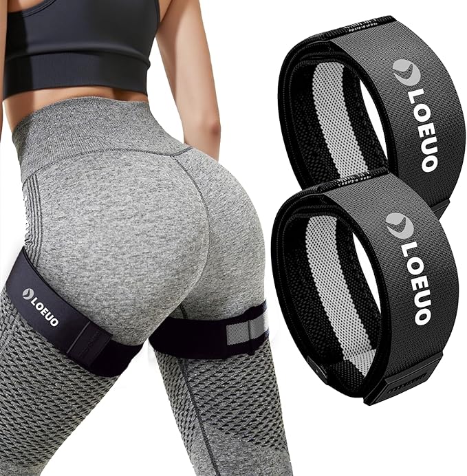 Booty Bands for Working Out Glutes, Adjustable Blood Flow Restriction Bands with Non Slip for Workout Butt & Thigh Building, Occlusion Bands for Women and Men Glutes Easy to Carry