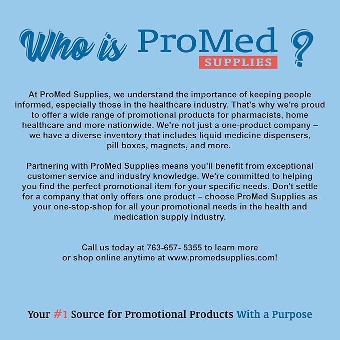 ProMed Weekly 4 Times Daily 7 Day Pill Organizer for Medication, Vitamins & Supplements | Ergonomic Pill Case with Removable Clear Compartments | BPA-Free & Medical-Grade Plastic