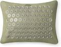 ShaktiMat Premium Acupressure Pillow, Level 1 Intensity in Tulsi, Massage Muscles, Aid Sleep & Unlock Inner Tension | Similar to Acupuncture | Organic Cotton Certified