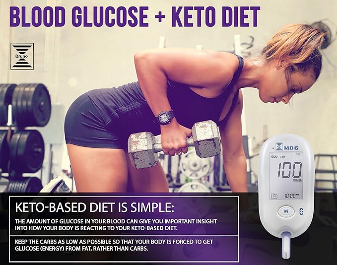 Box of 10 Ketone Test Strips to Use with Our MD6 Blood Monitoring System | Stay in Ketosis and Get The Best Results with Accurate Keto Counts While Following The Ketogenic Diet … (Pack of 3)