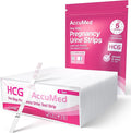 AccuMed Pregnancy (HCG) Test Strips Kit, Clear and Accurate Results, 99% Accurate, 50 Count