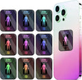 Stickers for Cell Phones/Laptops/Tablets/Devices/Household Equipment - 1.2 x 1.6 x 0.01 inches - Small and Lightweight - Widely Used - Simple to Use - Applies to Everyone - [Reusable] - (9 Pcs)