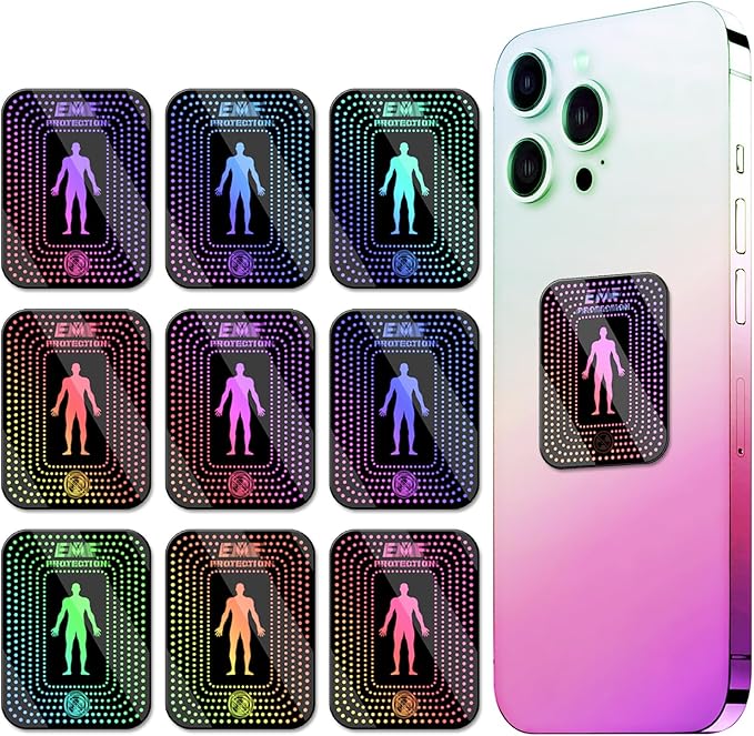 Stickers for Cell Phones/Laptops/Tablets/Devices/Household Equipment - 1.2 x 1.6 x 0.01 inches - Small and Lightweight - Widely Used - Simple to Use - Applies to Everyone - [Reusable] - (9 Pcs)
