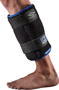 Shock Doctor Ice Recovery Compression Wrap (Pack of 3), Black, One Size