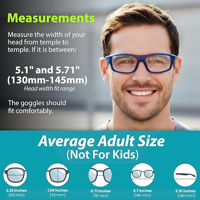 BLUE CUT Sports Protection Goggles, Photochromic Lenses Safety Glasses for Basketball, Pickleball Indoor Outdoor Sports
