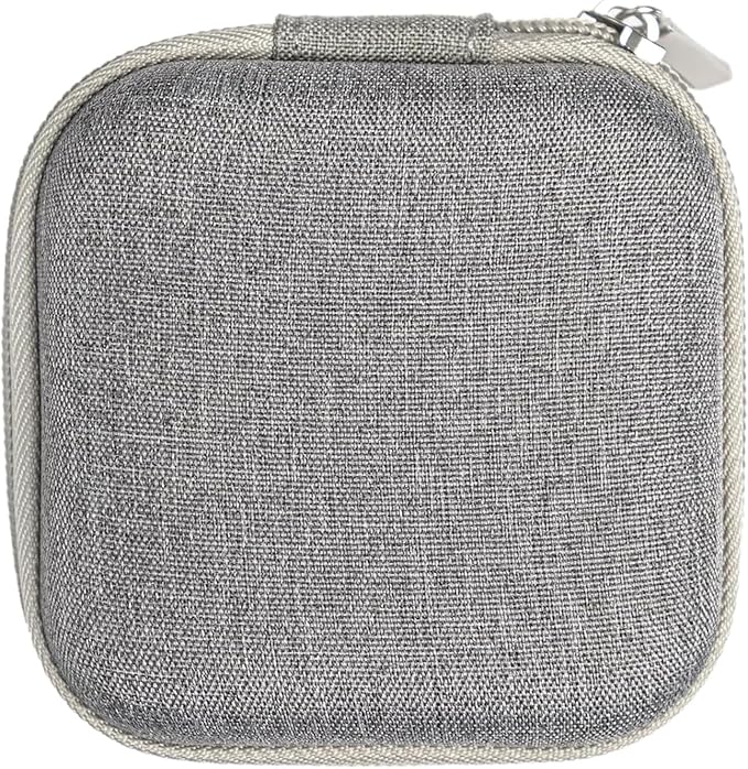 Navan Multi-Functional Eye Drops, Medicine & Travel Accessories Organizer - Hardshell EVA Compact Carry Case - Loops & Mesh Pocket for Daily Pills, Charging Cables & Batteries by Clinical Experts