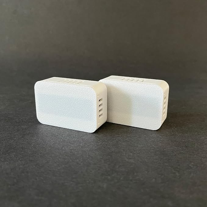 AKAMATIS Human Presence Sensor v2.2 for Home Assistant, mmWave Radar Smart Motion Sensor, Adjustable Sensitivity, WiFi (Seeed C3, External Antenna + LD2410B) (White, 2 Pack (Sensor Only))