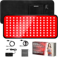 Red Light Therapy for Body, 19.6'' x 8.6'' Near Infrared Light Therapy Pad with 3-in-1 Chip 120 LEDs Bead with Timer Remote Control, 660nm & 850nm Therapy Belt Wrap for Muscle Pain Relief