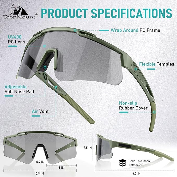 Tactical Eyewear Anti Fog, ANSI Z87.1 Sports Glasses with 3 Interchangeable Lens UV400 Protection Airsoft Goggle