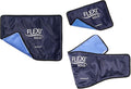 FlexiKold Standard, Half Size and Neck with Straps Gel Ice Cold Packs with Straps - Sizes: Large, Small, and Neck