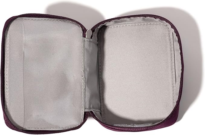 Baggallini Travel Pill Case - Lightweight 3x4 Inch Pill Organizer