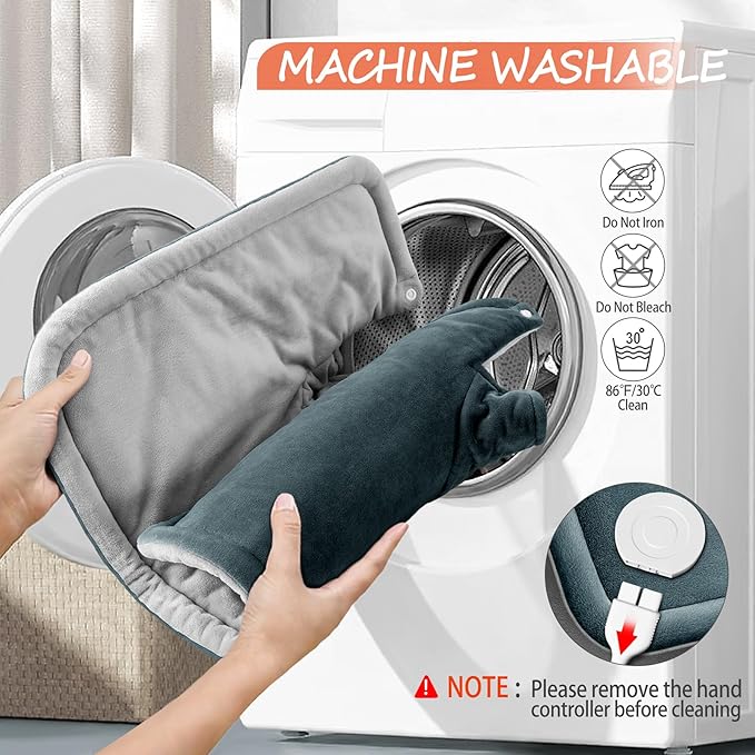 Neck Heating Pad Mothers Day Gifts for Mom, Wife, Women, Dad, Men, XL Weighted Shoulder Heat Pad, Back Pain Relief Heat Pads, Gifts for Christmas, Birthday, Fathers Day Warm Gifts, 23'' x 17''