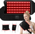 XASLA Red Light Therapy Mat, 660nm & 850nm Near Infrared Red Light Therapy for Body, 5000mAh Battery, Cordless Red Light Therapy Pad, 3 Light Intensity, Pulse Mode, Pain Relief, Improve Circulation