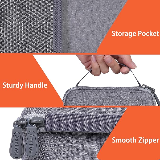 Aenllosi Hard Carrying Case Compatible with Withings BPM Connect Wi-Fi Smart Blood Pressure Monitor,Holder for Wireless Blood Pressure Monitor(Case Only)