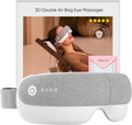 Eye Massager & Bluetooth Heat Sleep mask,Parents Gift Sets |With storage bag & greeting card | Migraine Relief,Relaxation,Bedtime Stress Relief | White Noise,3D airbag kneading| Smart Head Massager