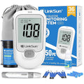 G-425-1 Blood Glucose Monitor Kit, 50 Test Strips, 50 Lancets, 1 Control Solution, 1 Blood Sugar Monitor, 1 Lancing Device, Diabetes Testing Kit, No Coding, Glucometer for Home Use