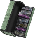 Pill Organizer 7 Day AM PM, Discreet 2 Times a Day Weekly Pill Box with Double Protection Shell, Large Capacity Portable Vitamin Case for Travel Meds & Medicine Organizer (Forest Green)