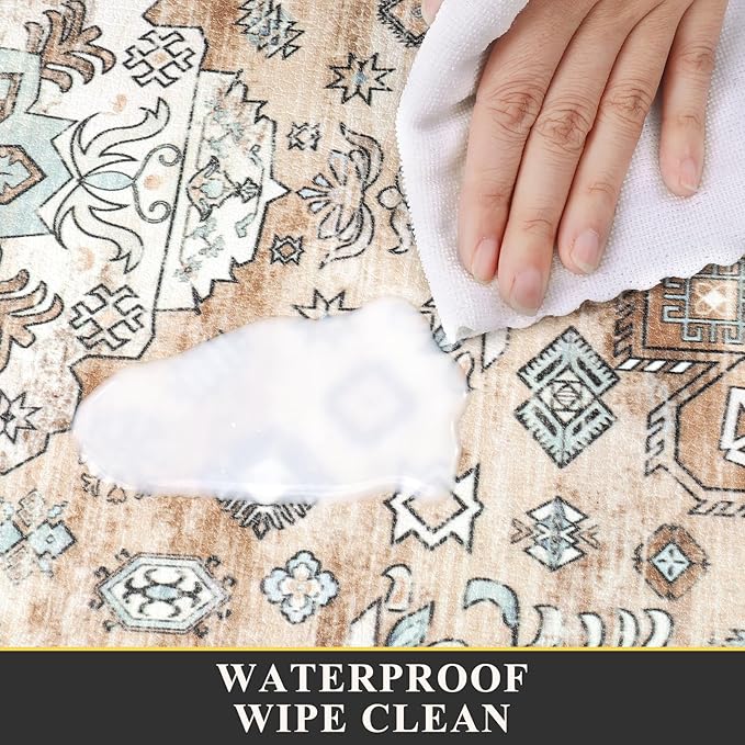 Pauwer Anti Fatigue Kitchen Mat Set of 2 Non Slip Kitchen Mats for Floor Cushioned Kitchen Rugs Comfort Standing Mat Farmhouse Waterproof PVC Foam Kitchen Floor Mat Runner