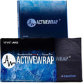 Activewrap Reusable Ice Packs for Injuries - Hot and Cold Gel Compress for Injury Recovery and Pain Relief, Soft, Flexible Leakproof Pad for Back, Knee, Hip, & Shoulder - Large Square (10 x 10 Inches)