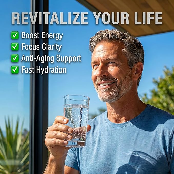 Hydrogen Water Tablets 100 Count (Lemon & Raspberry Flavor) - High PPM Molecular Hydrogen & Elemental Magnesium Supplement - Dissolvable H2 Generator for Energy, Muscle Recovery & Hydration