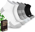 Diabetic Socks for Men,6 Pairs Ankle Mens Diabetic Socks,Diabetic Neuropathy Socks for Men Size 9-11/10-13/13-15.