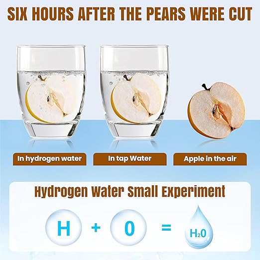 Hydrogen Water Bottle Generator – 3Min Rapid Hydrogenation 1680 PPB, SPE PEM Technology – 420ml Capacity – Portable Rechargeable Ionizer Machine – Health Care Gift for Travel, Sports, Home, Office