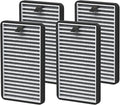 For DSTx HEPA + Carbon Filters Replacement Compatible with Clarifion DSTx Mini Personal Portable Air Purifiers for Home, Bedroom and Pets, Works for Dust, Smoke,Odors and Airborne Particles, 4 Pack