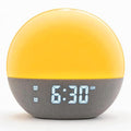Sunrise Alarm Clock, White Noise Sound Machine, Upgraded Backlit Buttons for Bedrooms, 26 Soothing Sounds, 17 Night Lights, Bluetooth Speaker, Wake Up Sunlight for Heavy Sleepers,