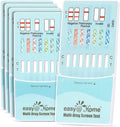 Easy@Home Multidrug Screen Test - At Home Urine Drug Testing Kits For All Drugs Detects Marijuana(THC), Cocaine(COC), Morphine(MOR/OPI 2000), Oxazepam(BZO), Amphetamine(AMP), MET, MDMA#EDOAP-174-5Pack