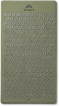 ShaktiMat Premium Acupressure Mat, Level 1 Intensity in Tulsi, Massage Muscles, Aid Sleep & Unlock Inner Tension | Similar to Acupuncture | FSA/HSA Eligible | Organic Cotton Certified