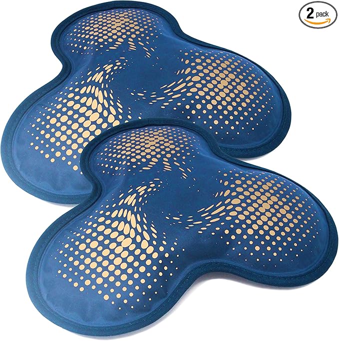 Reusable Gel Ice Pack - Cold/Hot Pack Therapy for Rotator Cuff Injuries Bursitis and Swelling (Hinge Joint, 2-Pack)
