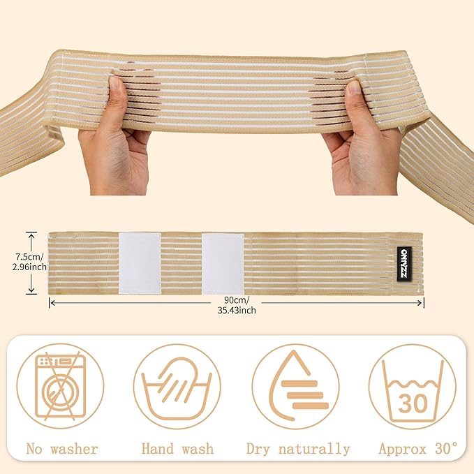 ONTYZZ Adjustable Calf Compression Bandage Support Knee Wraps Elastic Sports Knee Bands for Ankle Elbow Wrist Replacement