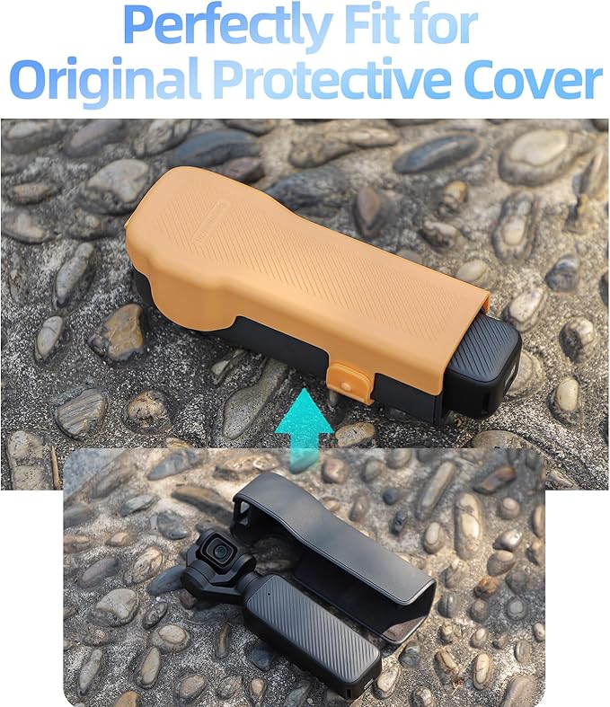 Cover Case for DJI Osmo Pocket 3 Accessories, Pocket 3 Gimbal/Lens/Screen Protector, with 3 CPL/ND Filters/SD Cards Storage Slots (Blue)