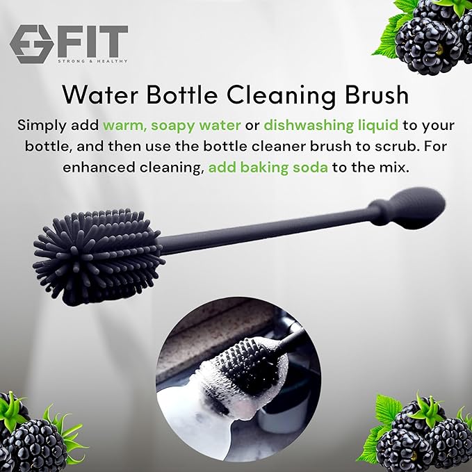 FIT Strong & Healthy 32 oz Glass Water Bottle with Straw Lid - Wide Mouth Borosilicate Glass Water Bottles with Time Marker, Silicone Sleeve & Extra Lid - 1L Large Motivational Drinking Bottle