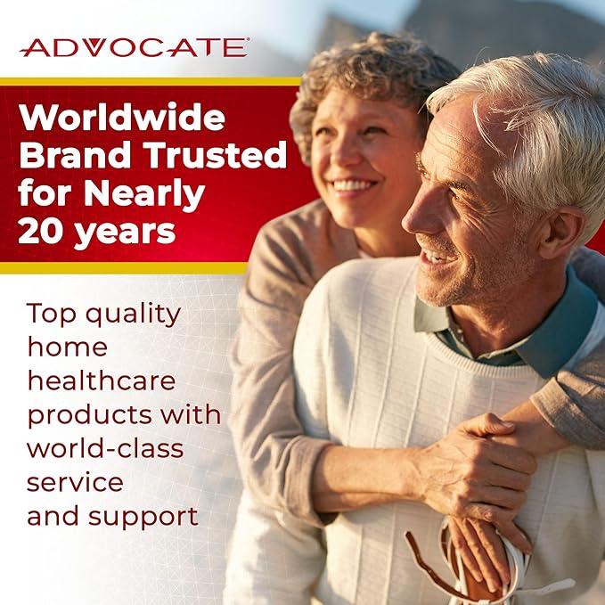 Advocate Diabetic Supplies and Pill Medication Storage and Organizer, Ideal for Blood Sugar Monitor and Glucose Meter Kits, Diabetes Testing, Test Strips, Insulin Syringes, Lancets, Pen Needles