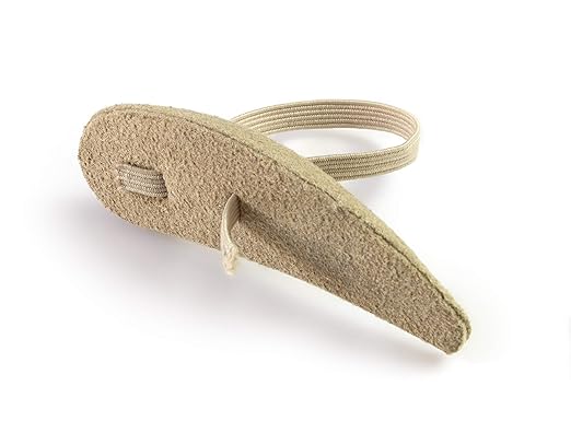 Steins Hammer Toe Crest Cushion and Buttress Pad Reduces Pressure from Calluses and Hammer Toes, Large Left, Beige, 3 Count (Pack of 1)