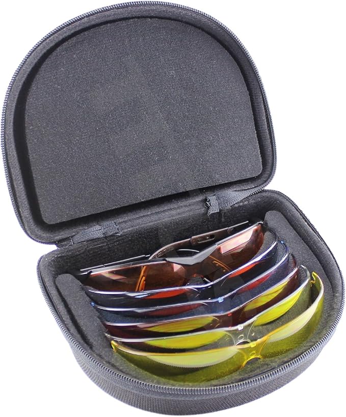 TITUS Professional Multi Lens Interchangeable Range Set, Eye Protection & Vision Enhancing Safety Glasses