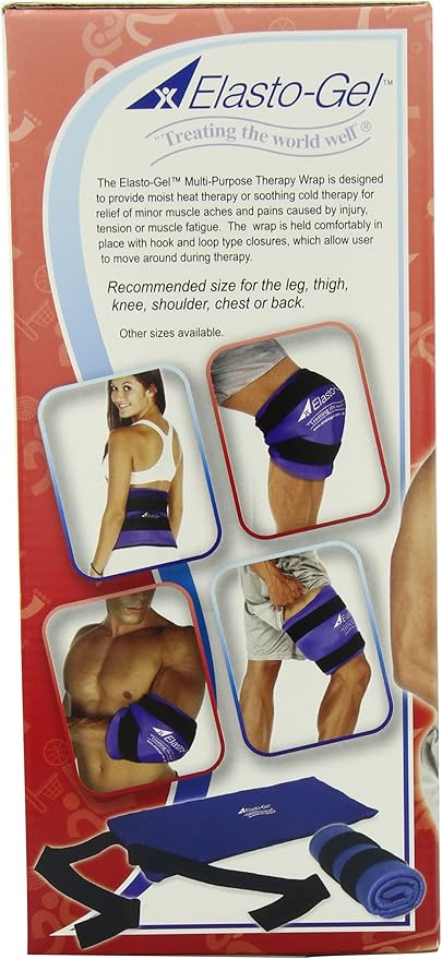 Elasto Gel, Hot/Cold Wrap, 9 X 24,