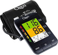 Ozeri BP9W Arm Blood Pressure Monitor with Split-Screen Hypertension Color Alert Technology