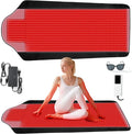 Red Light Therapy Mat for Full Body, 74"*35" Largest Infrared Red Light Therapy Mat with 1444 LEDs, Upgraded Medical-Grade TPU, Dual Wavelength Infrared Blanket for Back Waist Belly Knee Joint Muscle