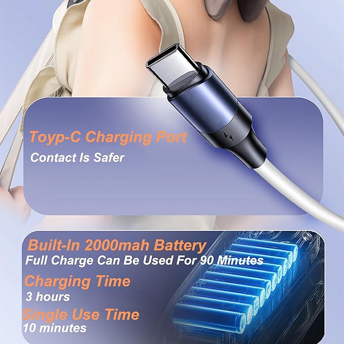 2023 Shiatsu Neck and Shoulder Massager with Soothing Heat, Electric Deep Tissue 3D Kneading Massage Pillow, Simulate Human Hand Grasping and Kneading, for Neck, Back, Shoulder, Foot, Leg, Orange