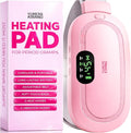 Heating Pad for Period Cramps – FSA-HSA Eligible – Cordless Portable Electric Wearable Heating Belt with Massage – USB Rechargeable Heat Wrap for Menstrual Pain Relief, Back, Abdomen, PMS