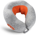 Howdy Shiatsu Neck Massager with Heating [2026 Upgraded], Heated Neck Pillow Cordless for Pain Relief Deep Tissue Kneading, Valentine's Day for Her/Him Gift, 2-in-1 Portable for Airplane Travel