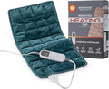 Berkshire Blanket Weighted Heating Pad - 12"x24" Electric Heat Wrap with 10 Heat Settings & Auto Shut Off - Soothing Heat Wrap for Back, Neck, Shoulders, Legs, Abdomen - Machine Washable & Portable