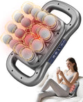 16-Head Massage Gun Set, Deep Tissue Percussion Massager with 9 Modes & 9 Intensities, Handheld Muscle Massager for Muscle Pain Relief in Back, Legs, Shoulders, Foot