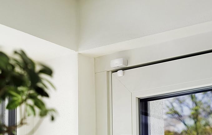 Eve Door & Window (Matter) – Smart Contact Sensor for Doors & Windows, Open/Closed State, Automatic Control of Accessories, Matter Over Thread, Apple Home, Alexa, Google Home, SmartThings