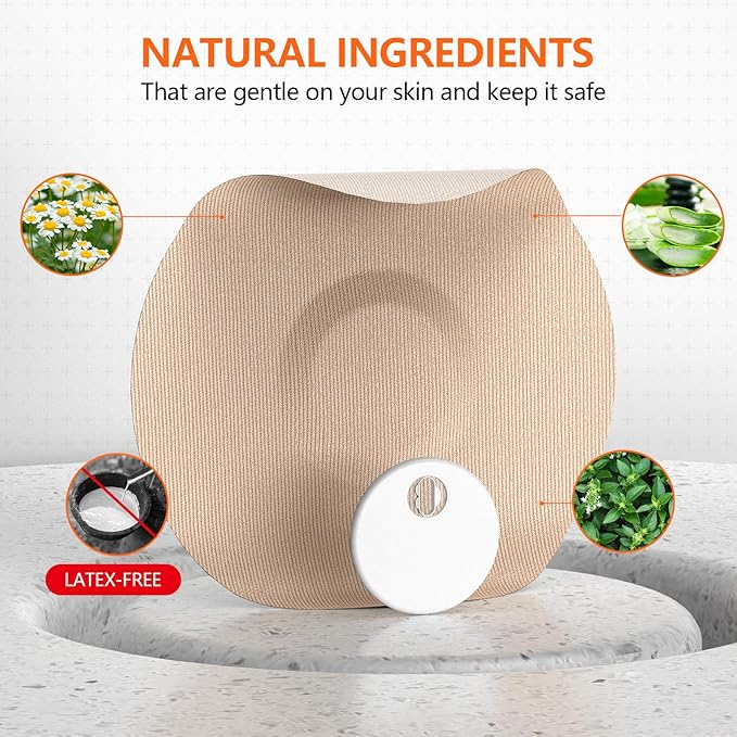 20pcs Sensor Covers for Libre 3 & Lingo Waterproof, Adhesive Patches for Lingo,Sweatproof CGM Protector,Lasts for 14 Days